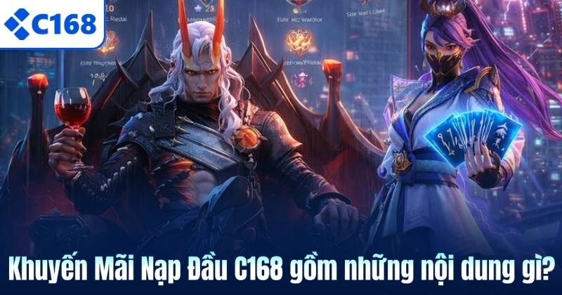 Khuyến Mãi Nạp Đầu C168 gồm những nội dung gì?