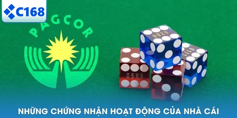 Những chứng nhận hoạt động của nhà cái